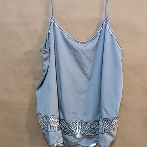 Express gray Tank top blouse XL